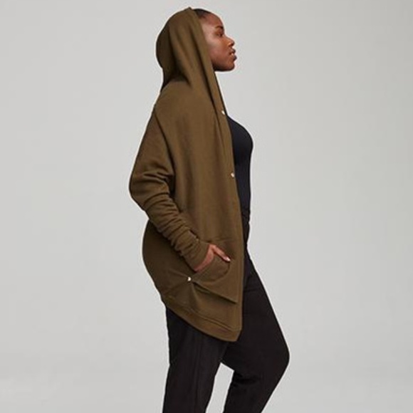 Marsté Fashion Seattle Hi-Lo Sweater Jacket - Picture 3 of 5